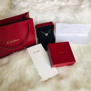 🌟CARTIER LOVE NECKLACE, 2 DIAMONDS
YELLOW GOLD 🌟